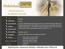 Tablet Screenshot of fudencia.cz